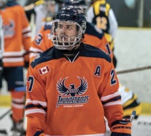 Chaffay’s first career hat trick leads Thunderbirds to fourth straight win